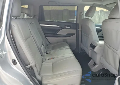 2018 Toyota Highlander Se from USA, damaged, VIN 5TDKZRFH2JS527665